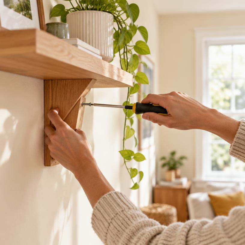 I can help assemble a shelf